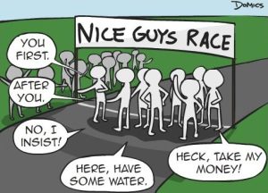 Why do good guys always "finish last"?