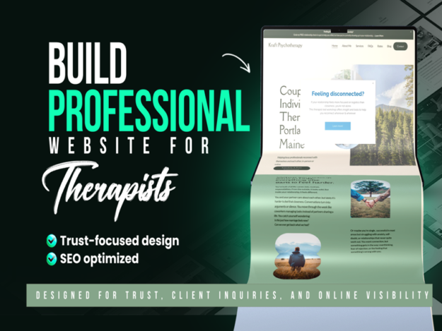 therapist website designer