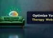 therapist website redesign