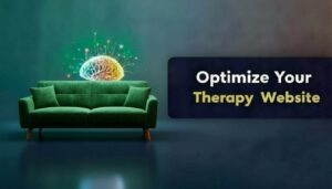 therapist website redesign